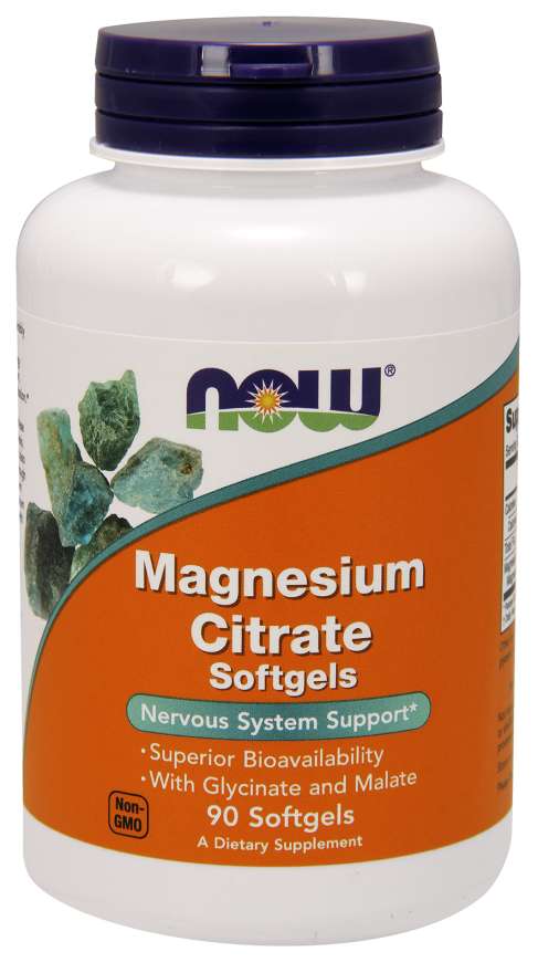 Magnezijum Citrat Softgel kapsule - NOW Foods