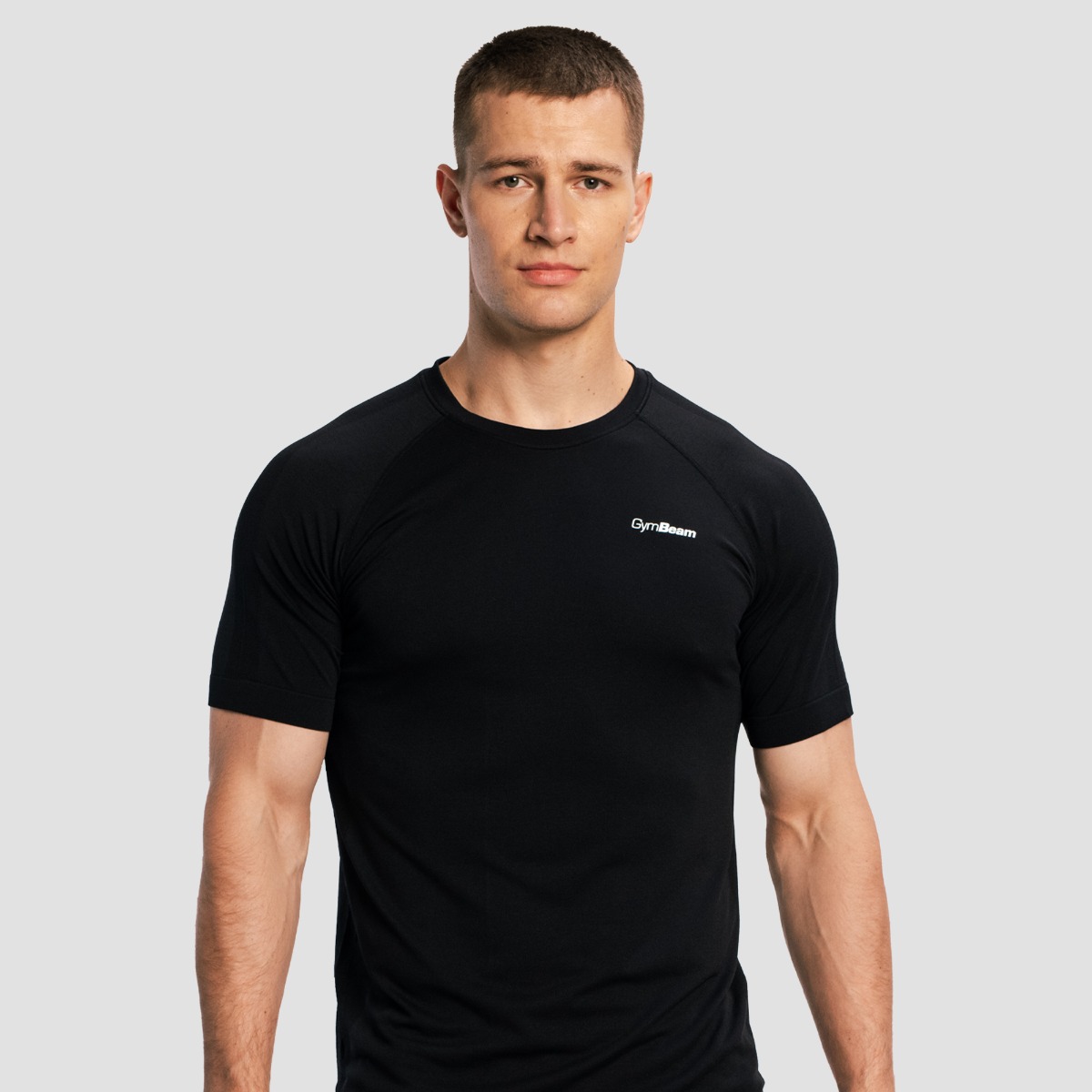 Men‘s Pulse X  Running T-shirt Black - GymBeam