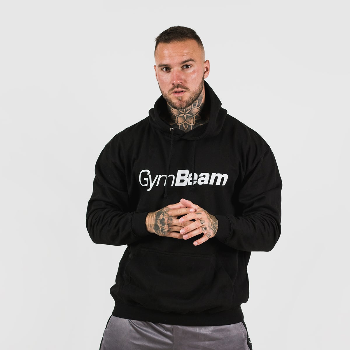 Duks PRO Hoodie Black - GymBeam