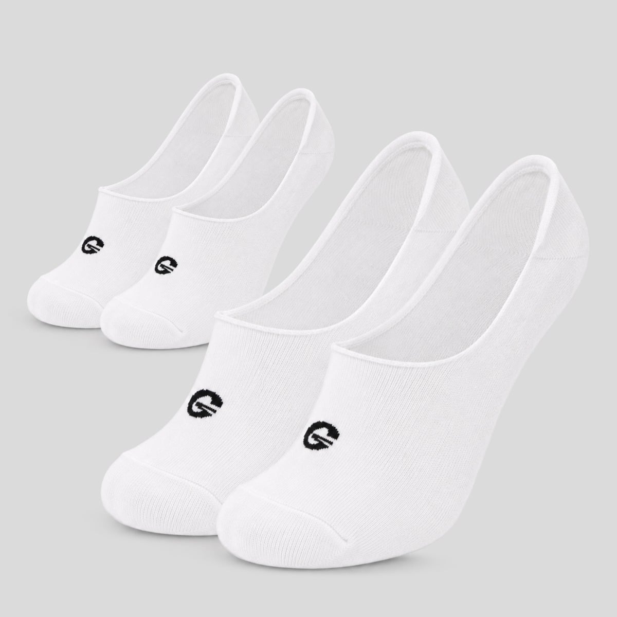 Čarape No-Show 2Pack White - STRIX
