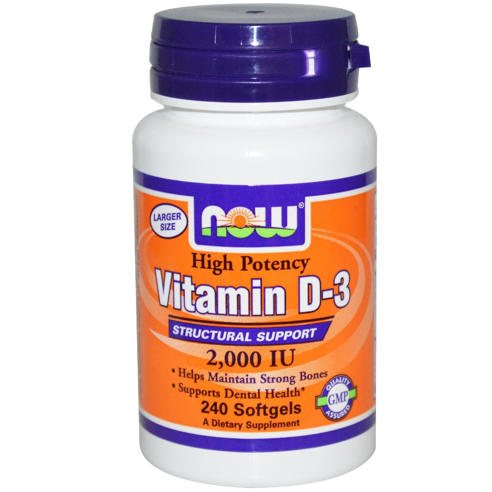Vitamin D3 2000 IU - NOW Foods