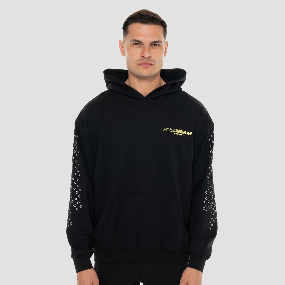 Pace Hoodie Black - GymBeam
