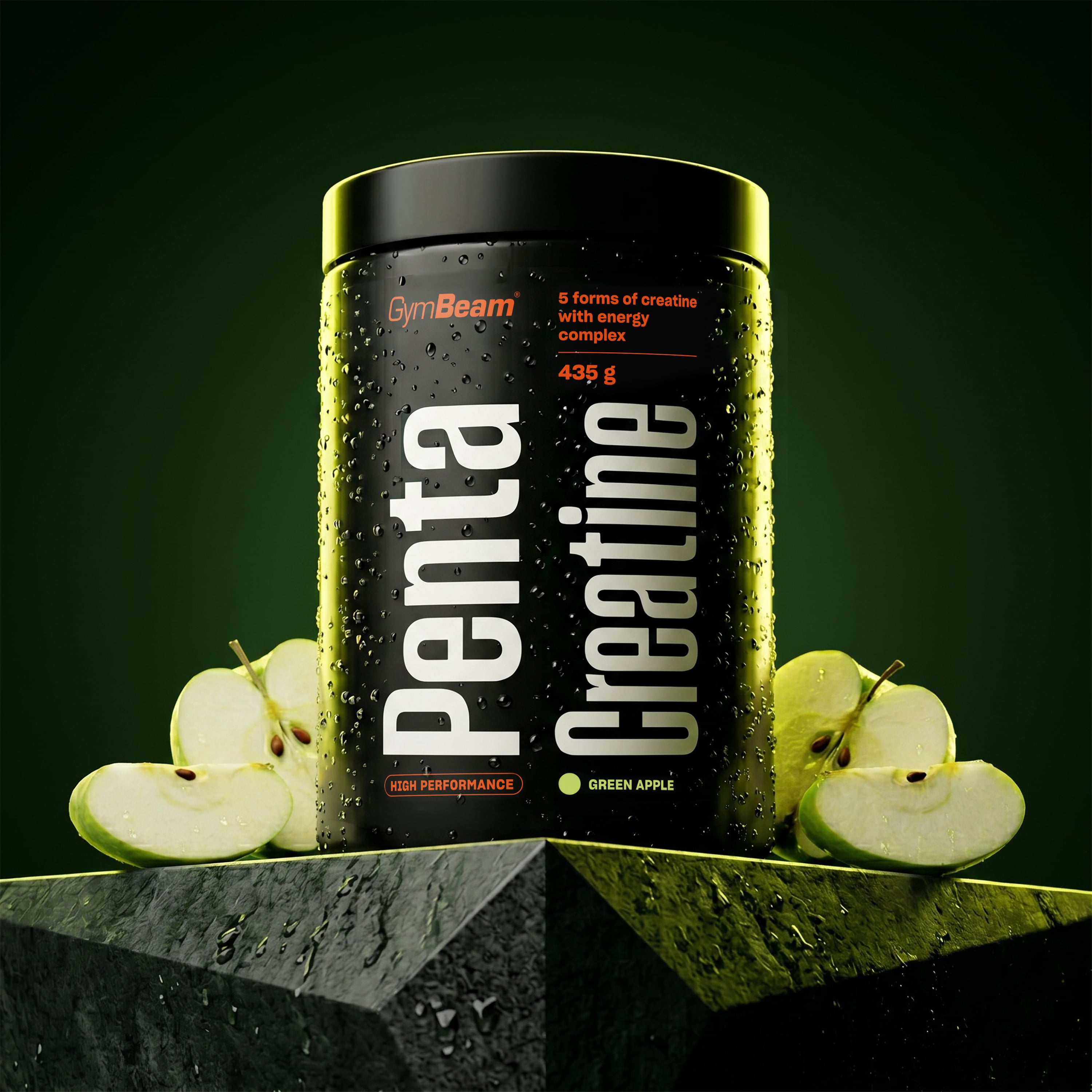 Penta Creatine - GymBeam green apple