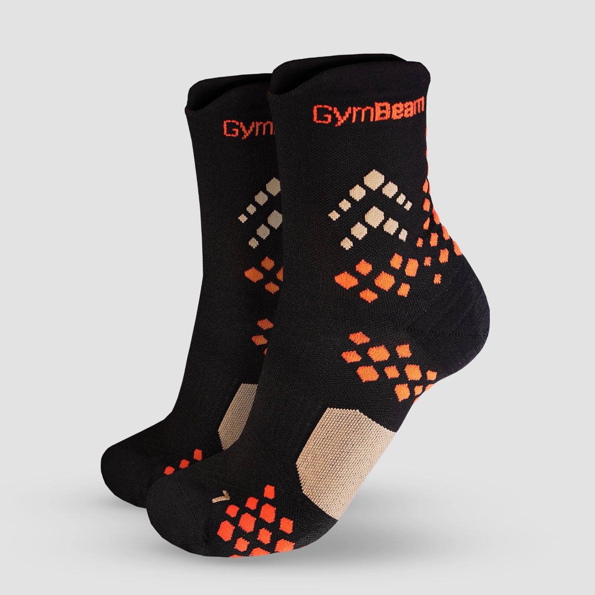 Čarape za trčanje Pulse Black - GymBeam