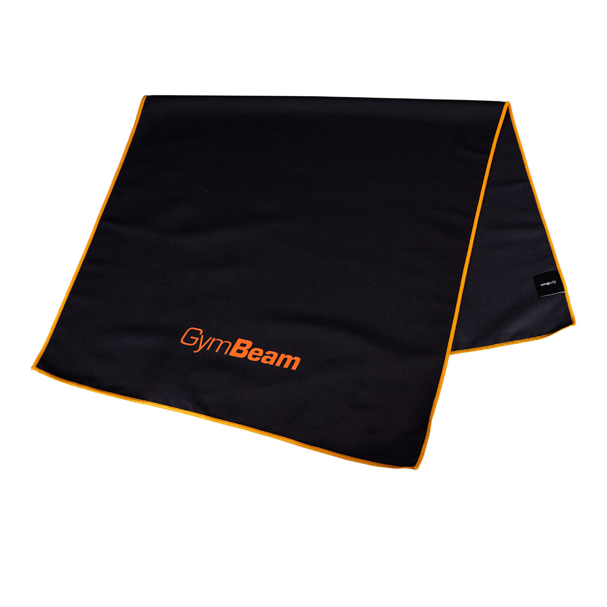 Brzosušeći sportski peškir Black/Orange - GymBeam