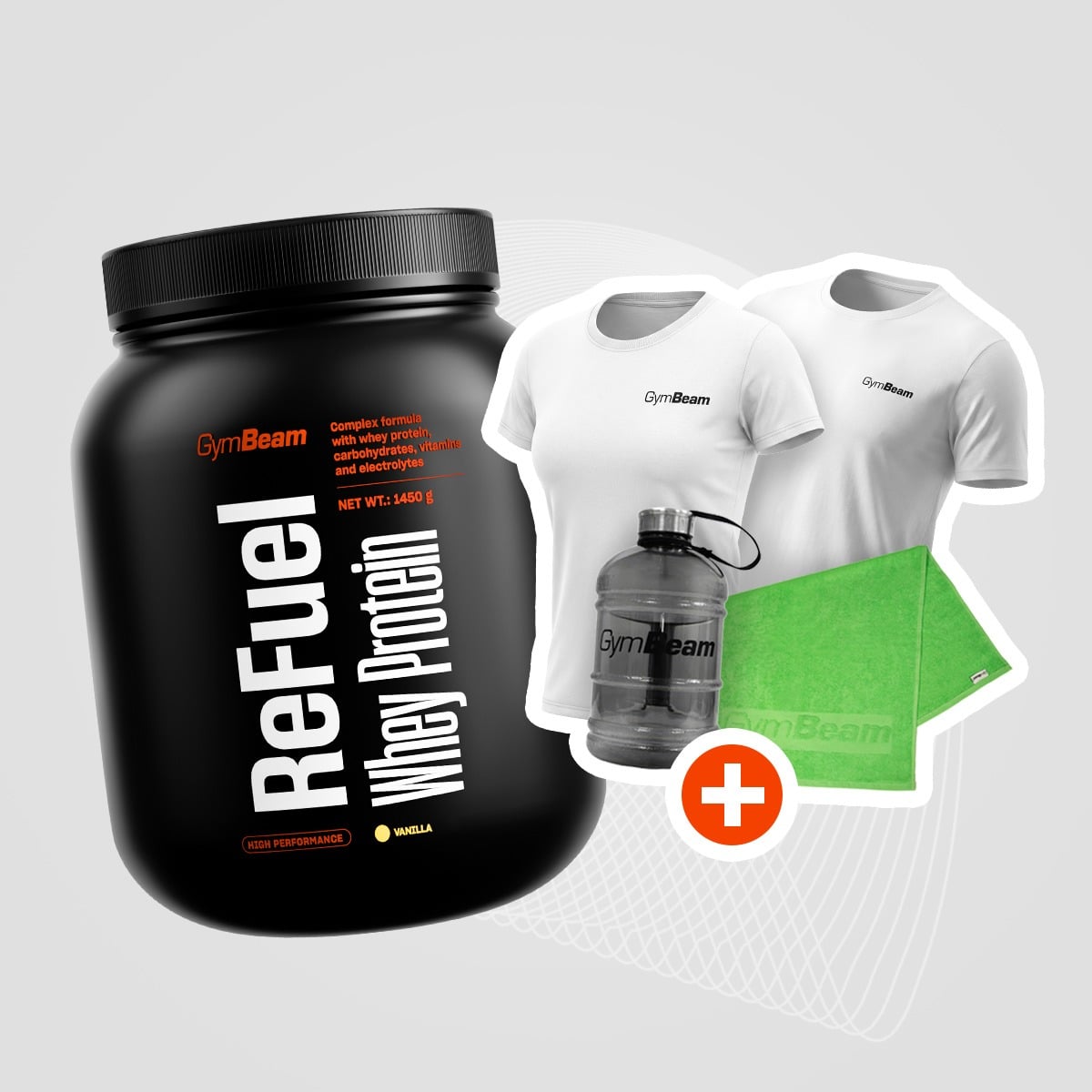 ReFuel Whey Protein - GymBeam + poklon