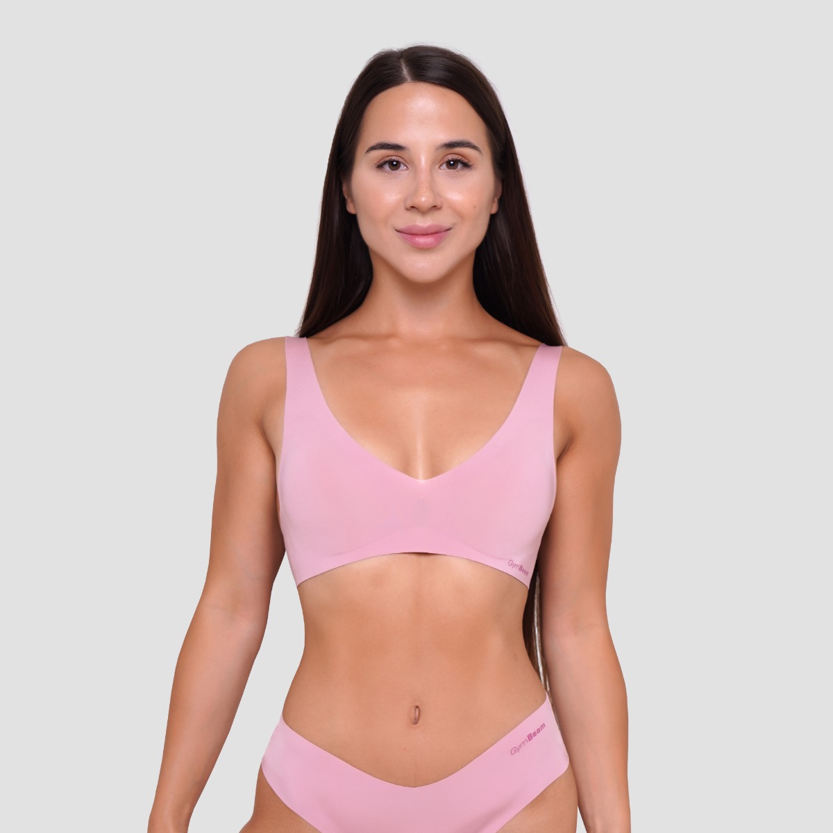 Seamless grudnjak Dusty Rose - GymBeam
