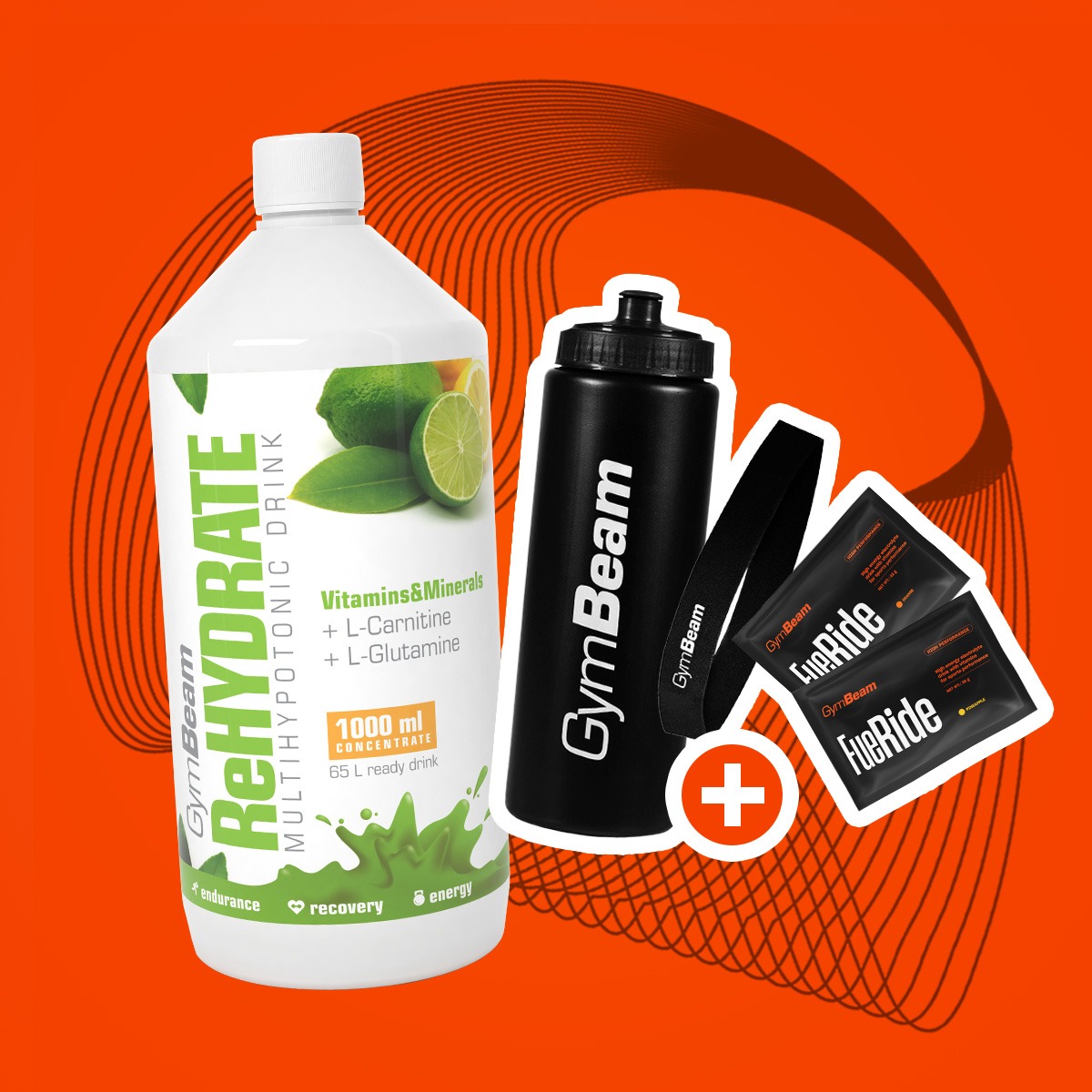 Hipotonički napitak ReHydrate - GymBeam + pokloni 