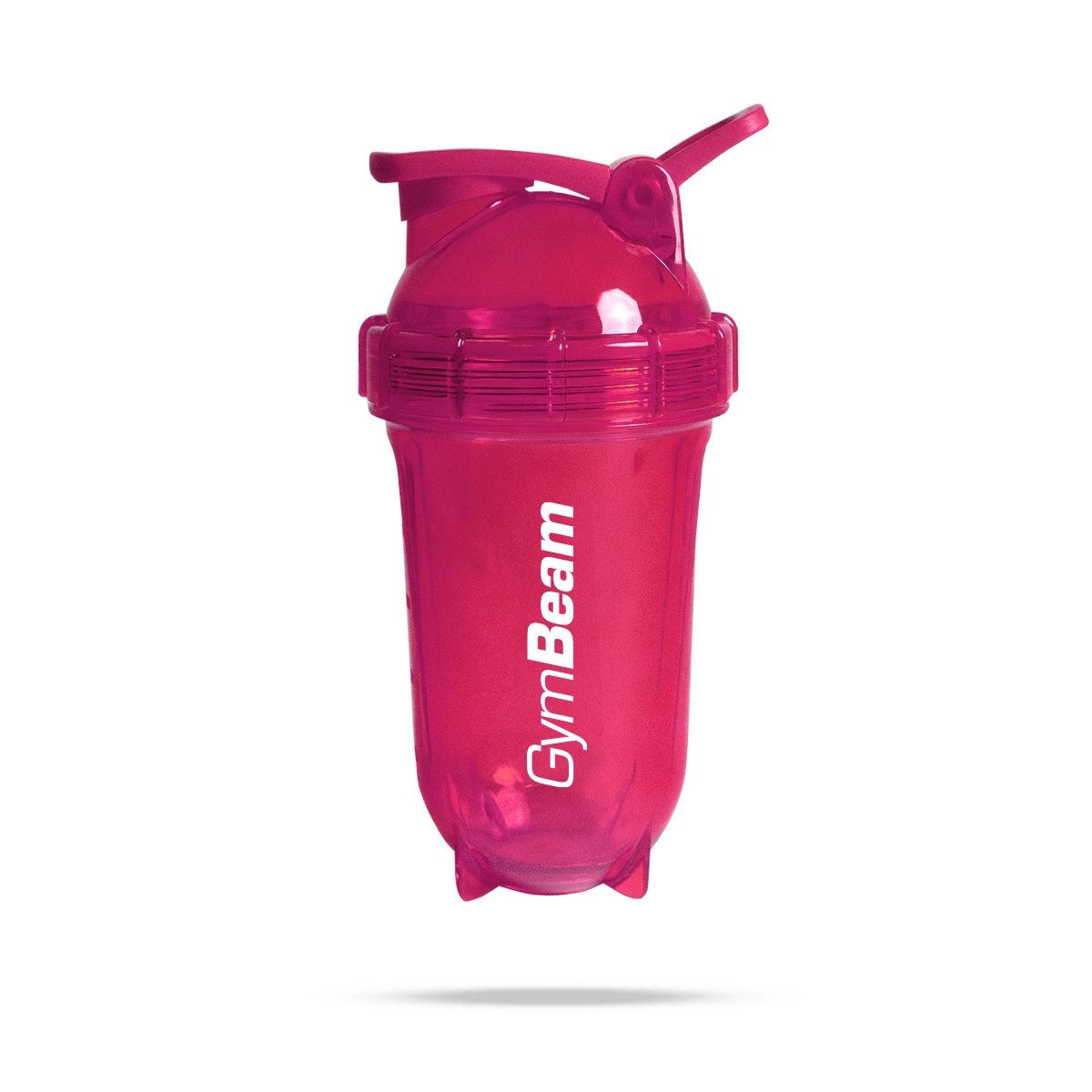 Šejker Tritan Clear Pink 500 ml - GymBeam