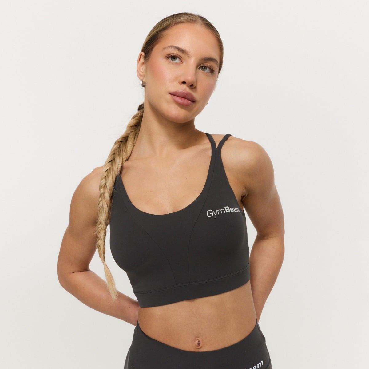 Sportski grudnjak BEAT Charcoal - GymBeam