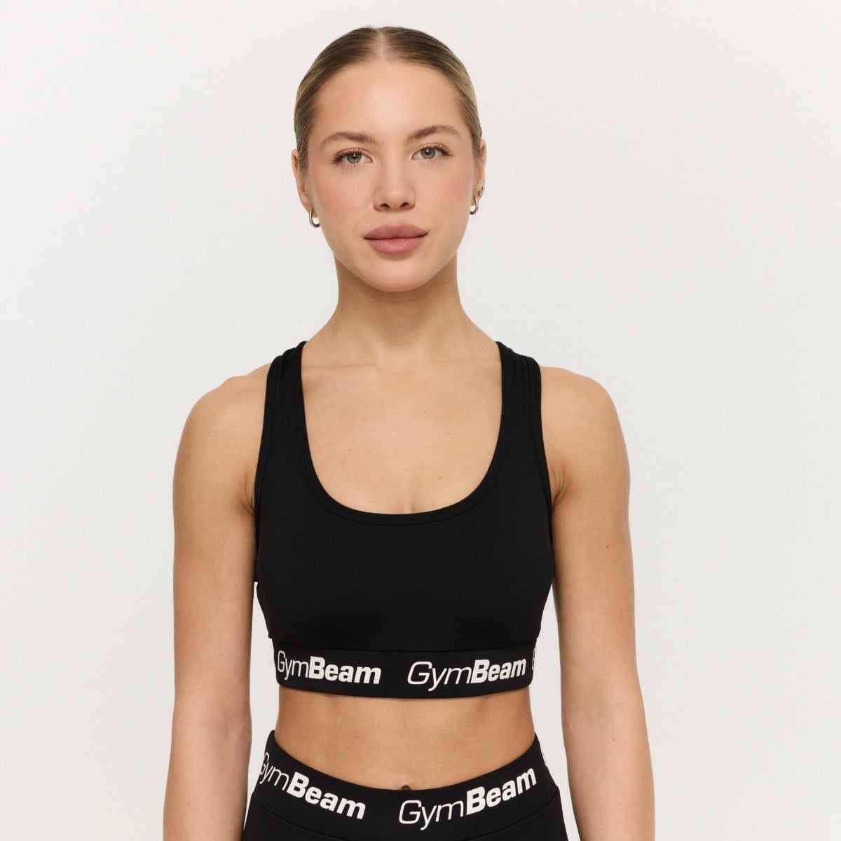 Sportski grudnjak Simple Black - GymBeam