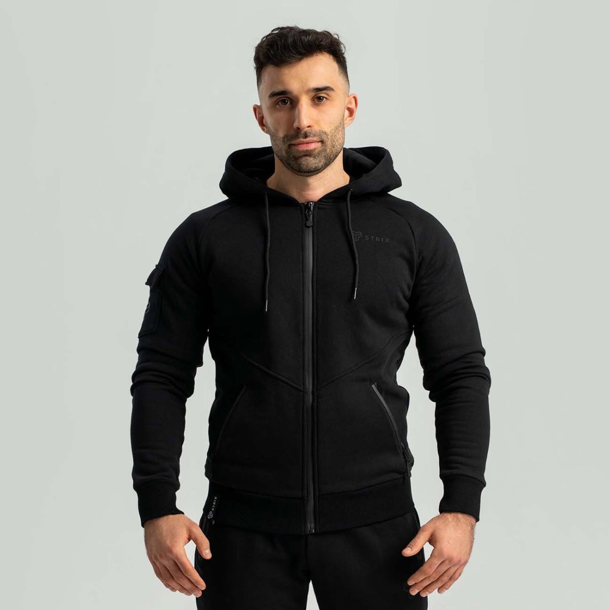 Duks Zip Up Nova black - STRIX