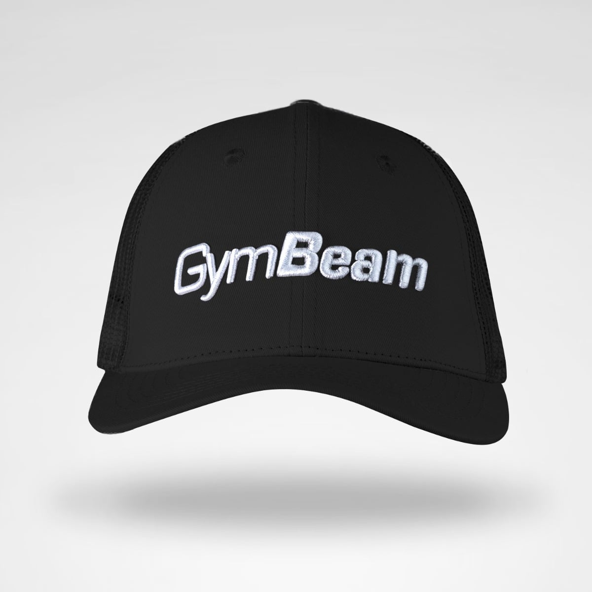 Kačket Mesh Panel Cap Black - GymBeam