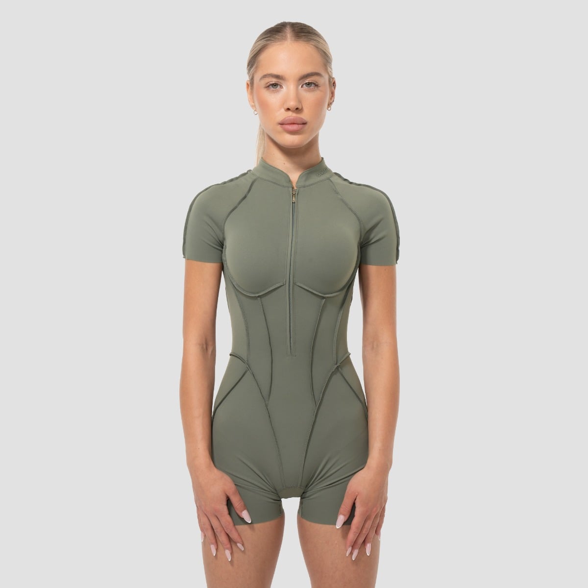 Women‘s Cosmo Jumpsuit Olive - GymBeam
