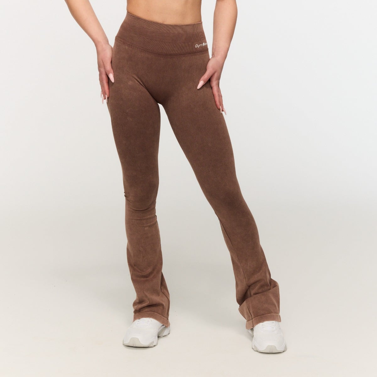 Women‘s Fierce Seamless Pants Brown - GymBeam