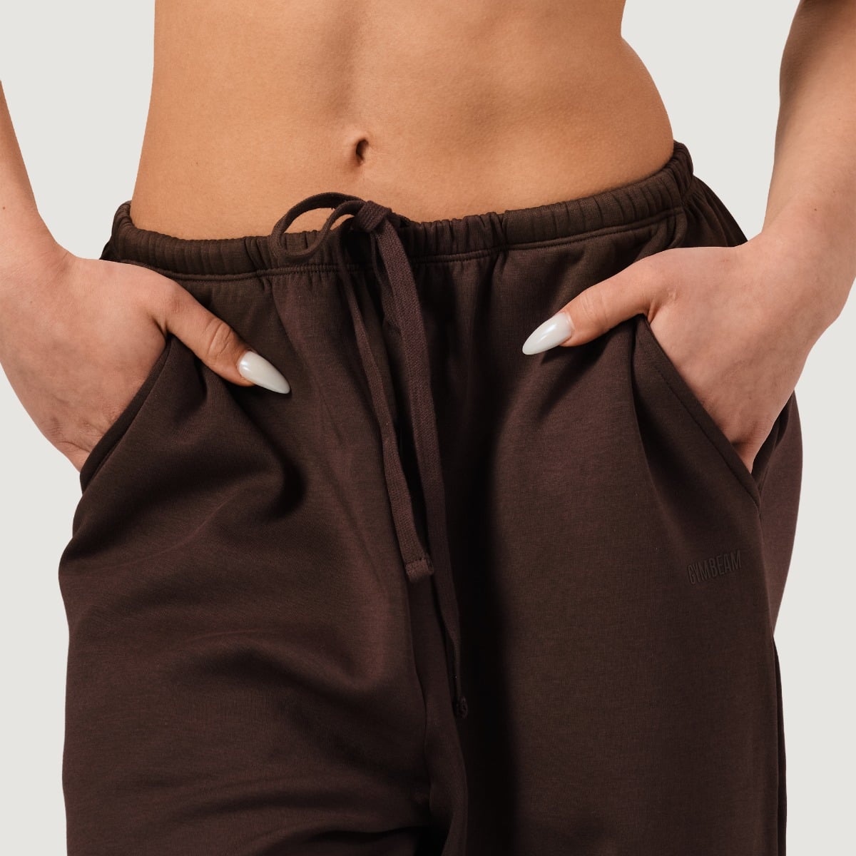 Women‘s NEO Joggers Mocha - GymBeam