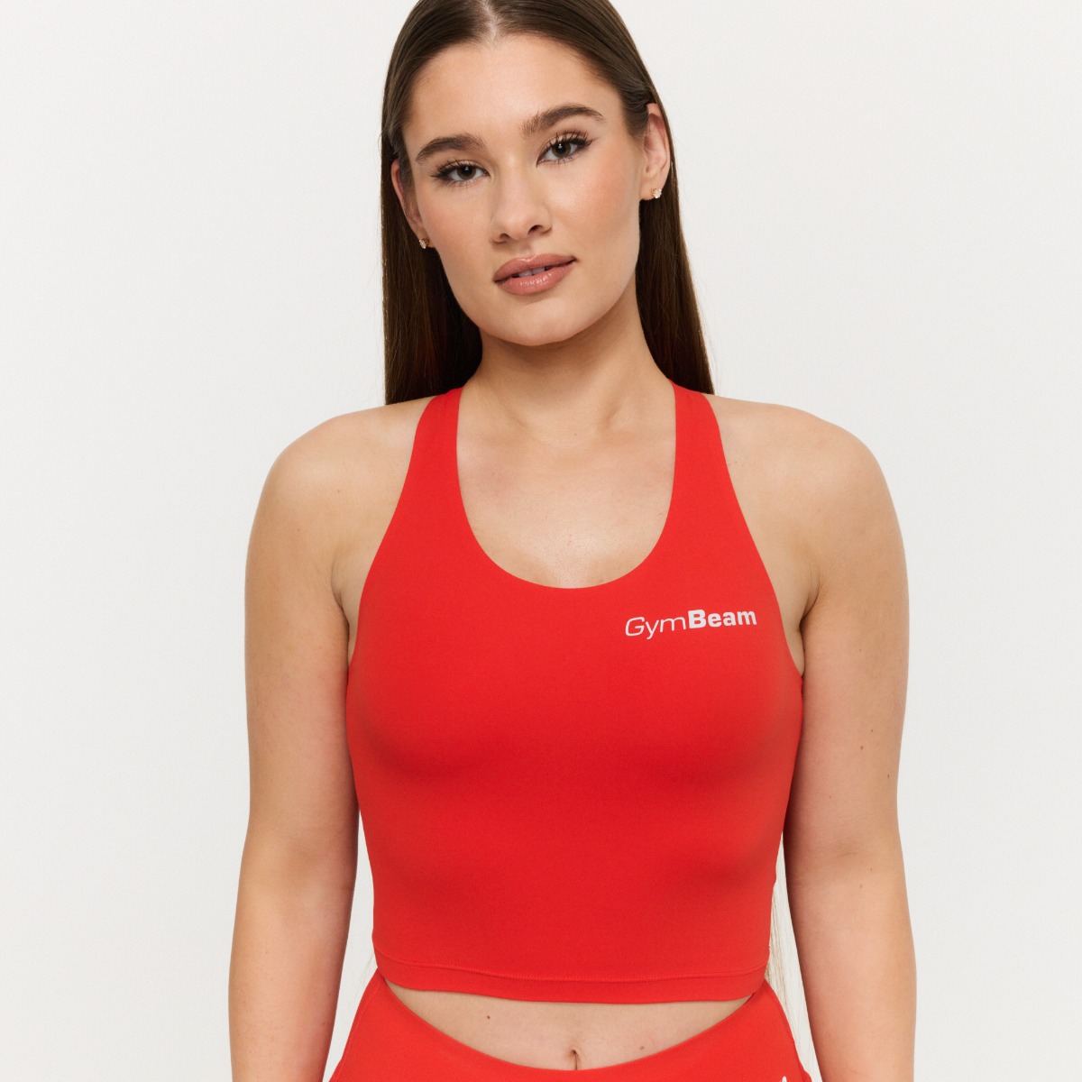 Ženski sportski top BEAT Tangerine - GymBeam