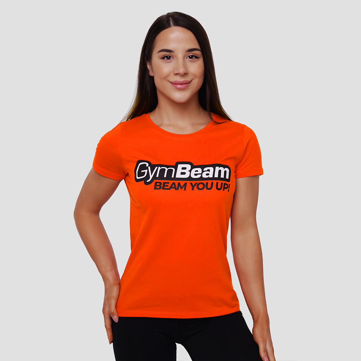 Ženska majica Beam Orange - GymBeam
