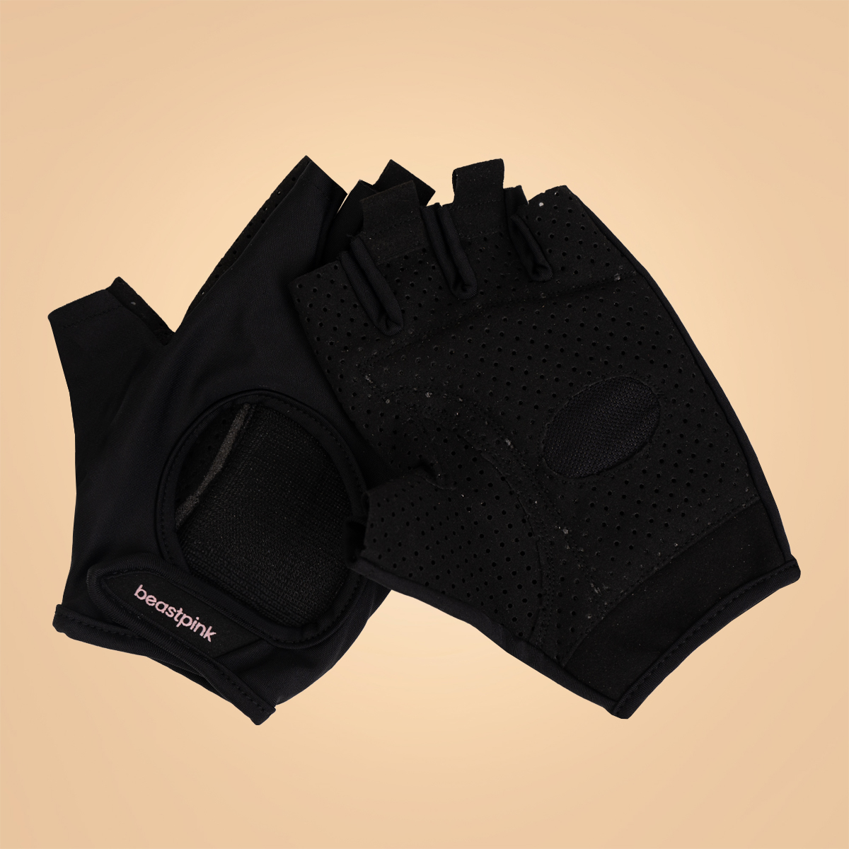 Women‘s Hyper Fitness Gloves Black - BeastPink