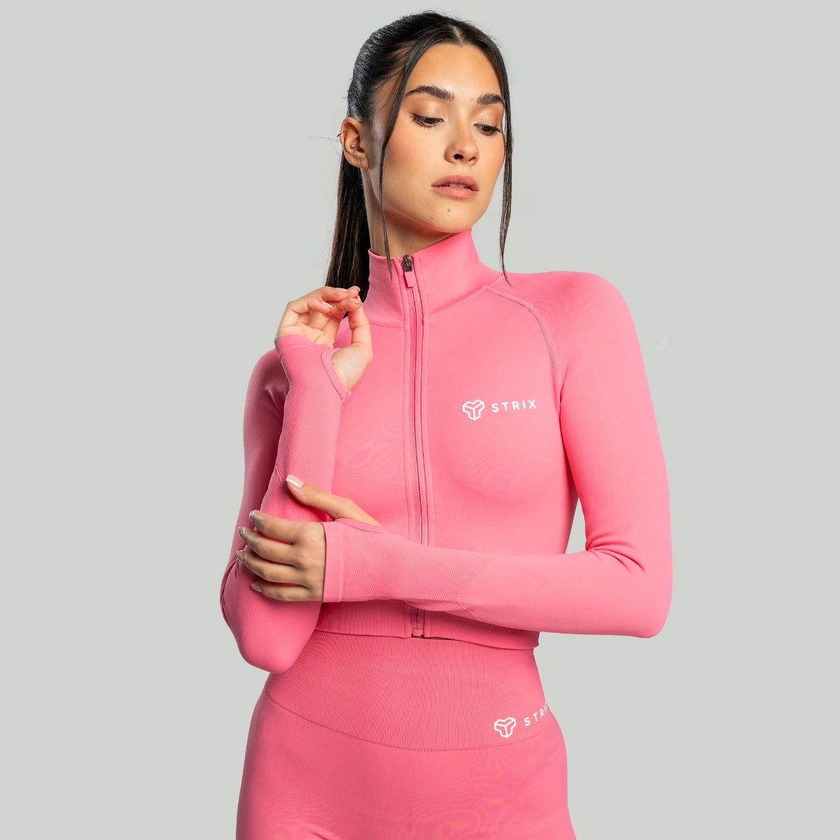 Ženski Seamless Cropped Top Sorbet - STRIX