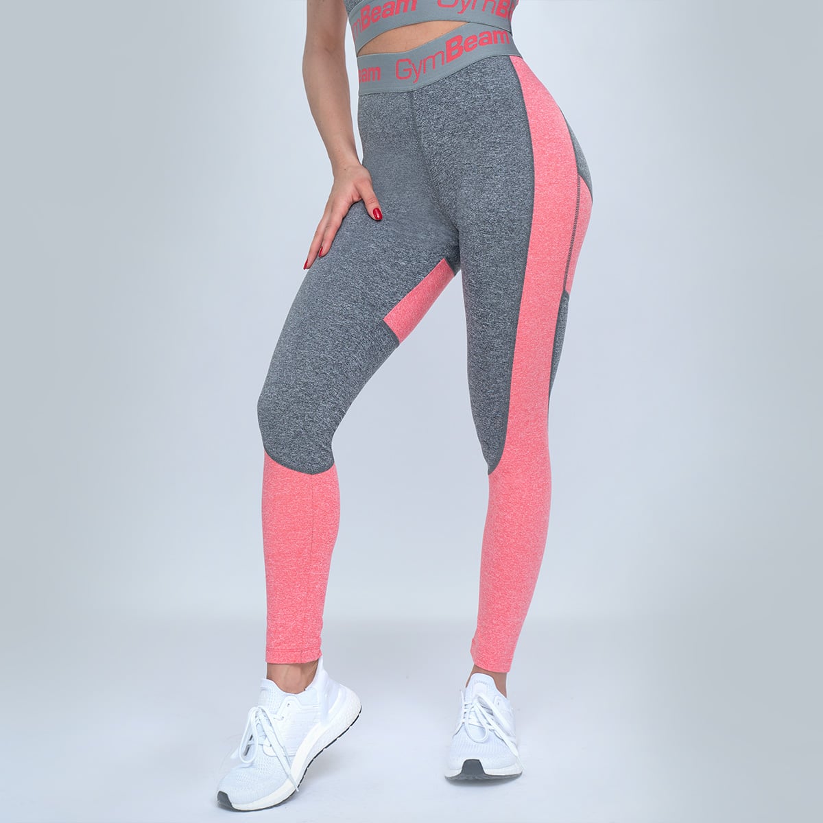 Ženske helanke Ultrafit Heather Pink - GymBeam
