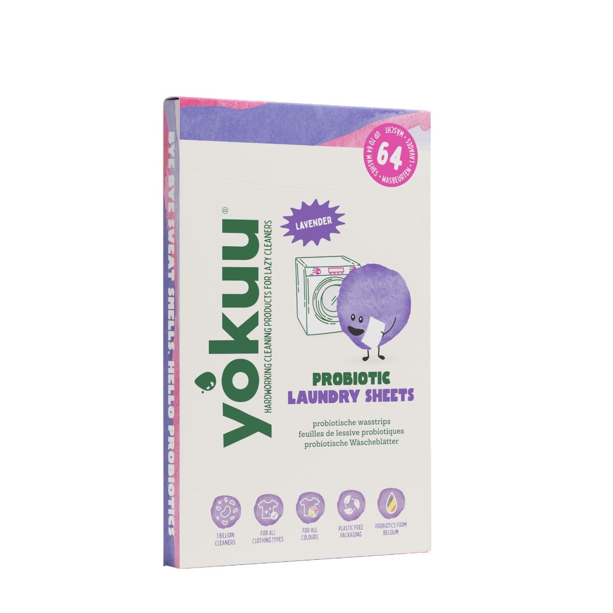 Rukovite maramice za pranje – lavanda – Yokuu