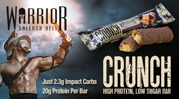 Протеинска чоколадица Crunch 64 г - Warrior