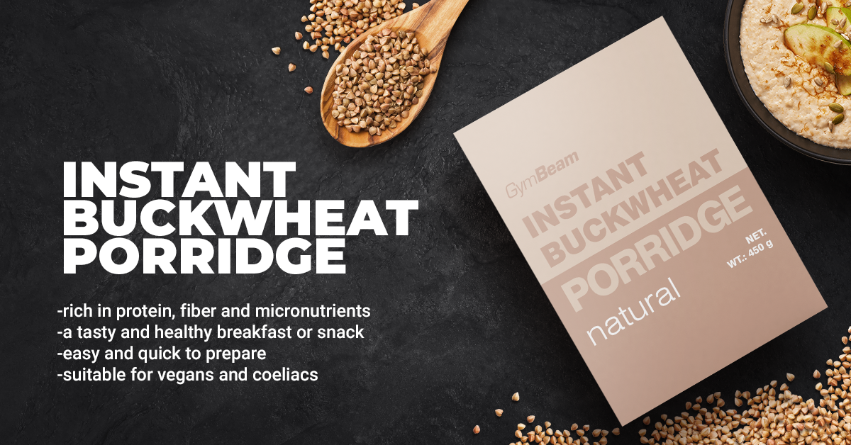 Instant Buckwheat Porridge - Gymbeam