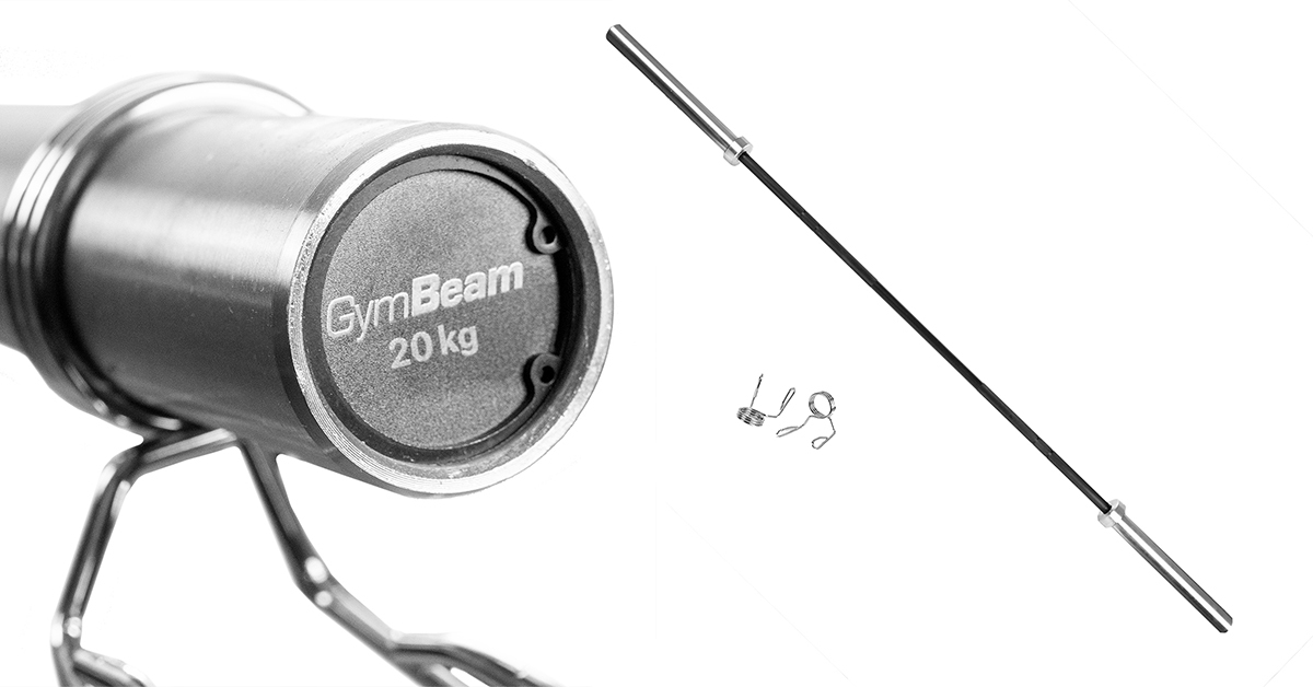LIFTER олимпијска шипка 20 кг - GymBeam