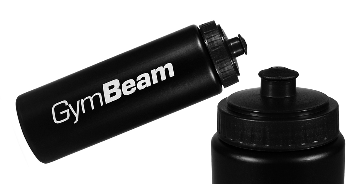 Univerzalna sportska flaša crna 750 ml - GymBeam