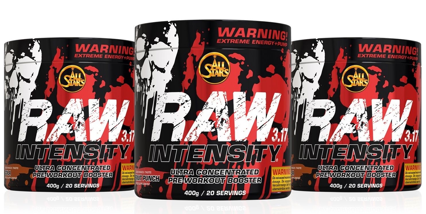 Stimulans prije treninga Raw Intensity 3.17 - all stars
